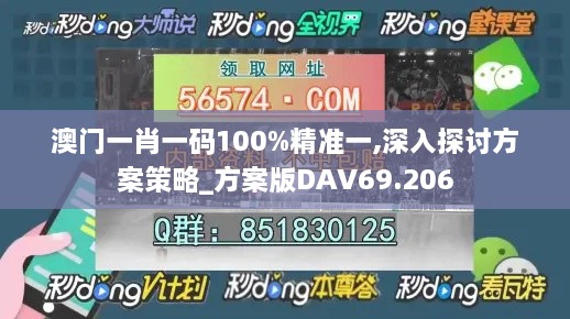 澳门一肖一码100%精准一,深入探讨方案策略_方案版DAV69.206