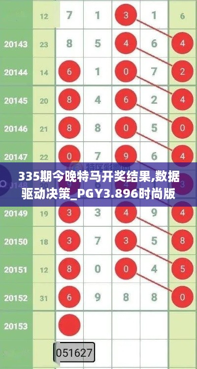 335期今晚特马开奖结果,数据驱动决策_PGY3.896时尚版