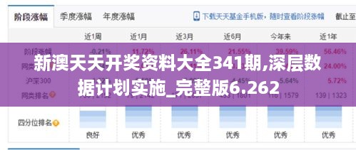 新澳天天开奖资料大全341期,深层数据计划实施_完整版6.262