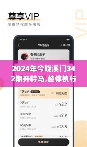 2024年今晚澳门342期开特马,整体执行讲解_模拟版8.889