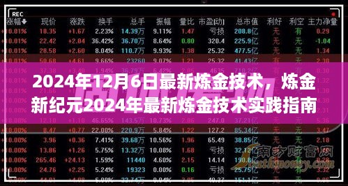 2024年最新炼金技术实践指南，入门到精通，开启炼金新纪元