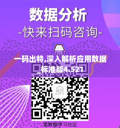 一码出特,深入解析应用数据_标准版4.521