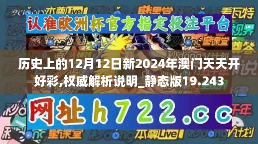 历史上的12月12日新2024年澳门天天开好彩,权威解析说明_静态版19.243