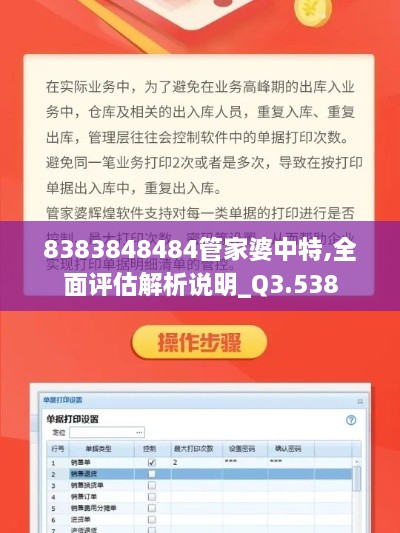 8383848484管家婆中特,全面评估解析说明_Q3.538