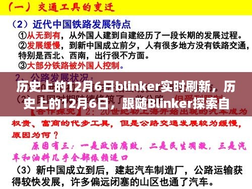 历史上的12月6日，Blinker带你探索自然美景，寻找内心的平和与实时刷新之旅