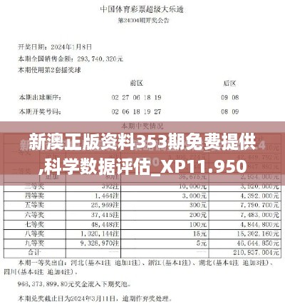 新澳正版资料353期免费提供,科学数据评估_XP11.950