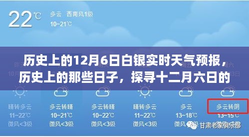 历史上的十二月六日白银天气预报回顾