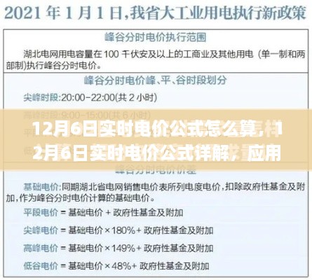 12月6日实时电价公式详解，计算、应用与竞品对比指南