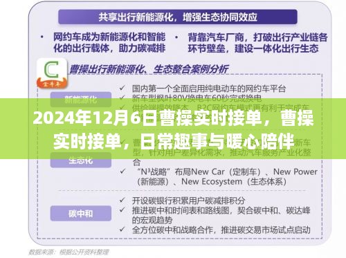 曹操实时接单，日常趣事与暖心陪伴的时光记录（2024年12月6日）