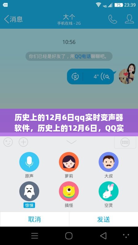 历史上的12月6日，QQ实时变声器软件的诞生与深远影响，一种深度解析