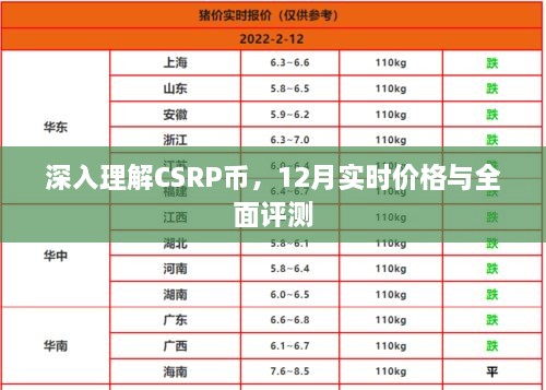 深入理解CSRP币，实时价格更新与全面评测（附最新价格趋势分析）