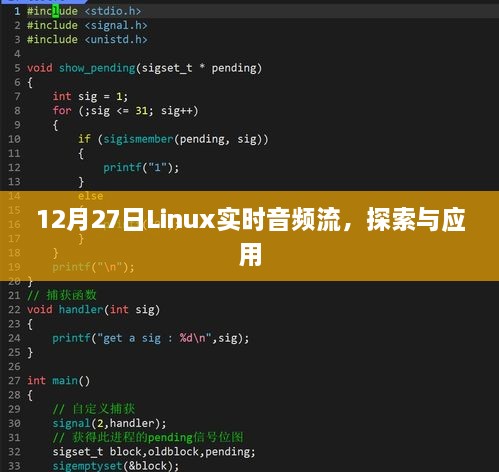 Linux实时音频流探索，应用与未来发展