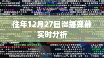 漫播弹幕实时分析，往年12月27日数据解读