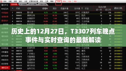 T3307列车晚点事件最新解读，历史背景与实时查询分析