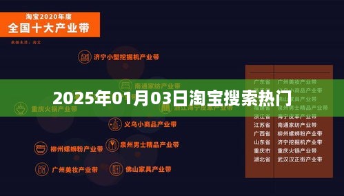 淘宝搜索热门趋势 2025年热门榜单揭晓