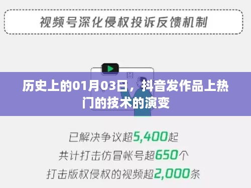 抖音作品上热门技术演变，历史视角下的01月03日发展