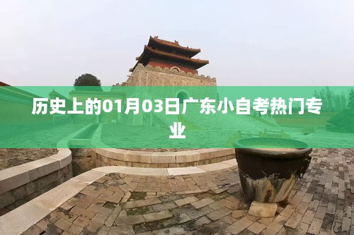 广东小自考热门专业历年一览，01月03日回顾