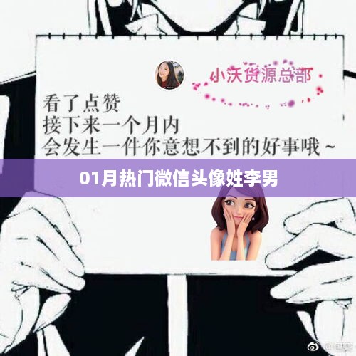 李姓男热门微信头像精选