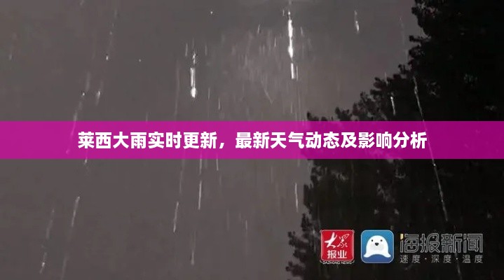 莱西大雨实时更新，最新天气动态及影响分析