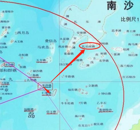 26日美济礁填海最新图片,美济礁概况