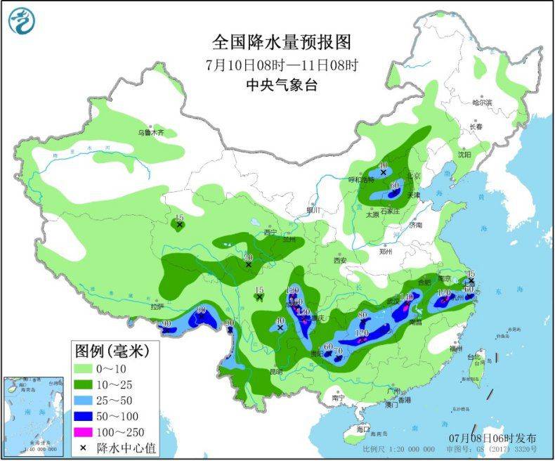 11月4日云南降雨更新，最新降雨情况及分析