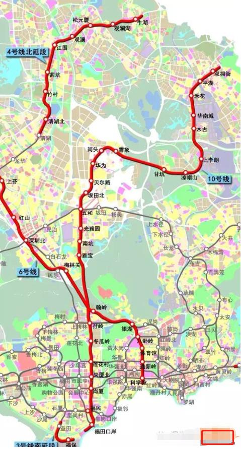 深圳地铁最新规划图解析指南，了解11月7日地铁规划全貌