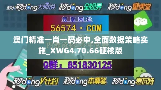 澳门精准一肖一码必中,全面数据策略实施_XWG4.70.66硬核版