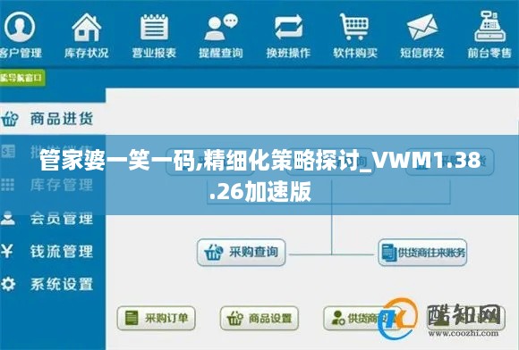 管家婆一笑一码,精细化策略探讨_VWM1.38.26加速版