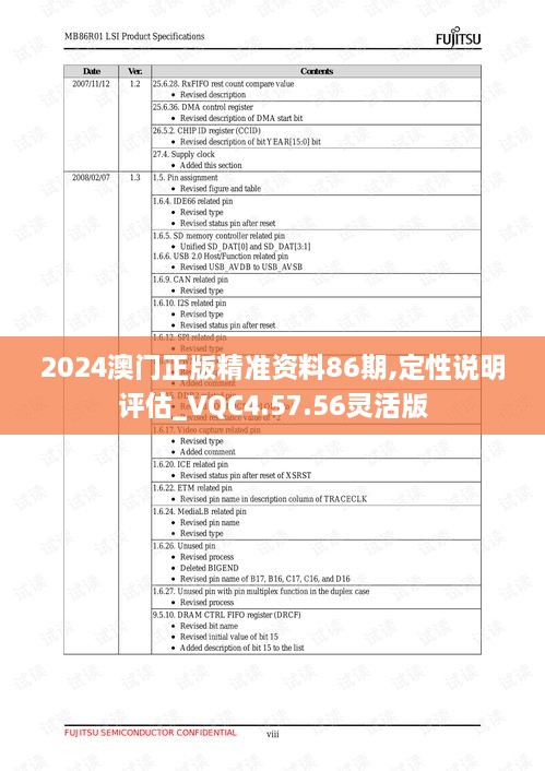 2024澳门正版精准资料86期,定性说明评估_VQC4.57.56灵活版