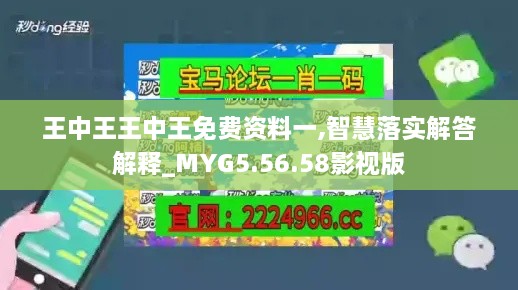 王中王王中王免费资料一,智慧落实解答解释_MYG5.56.58影视版