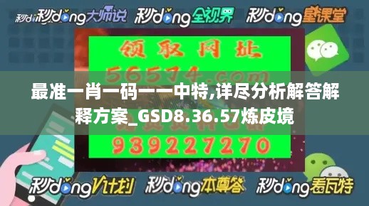 最准一肖一码一一中特,详尽分析解答解释方案_GSD8.36.57炼皮境