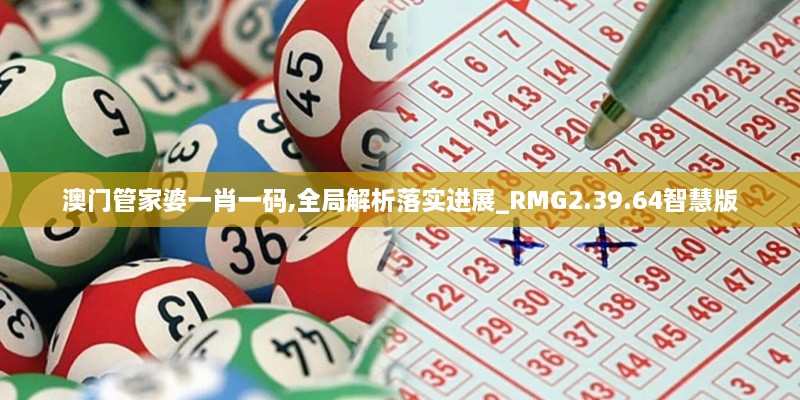 澳门管家婆一肖一码,全局解析落实进展_RMG2.39.64智慧版