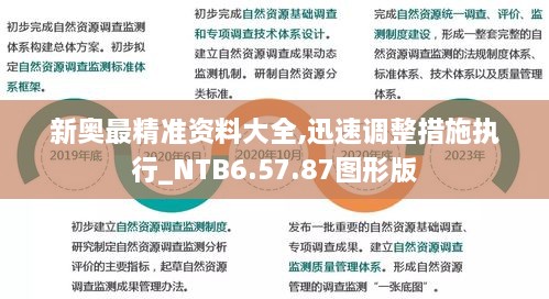 新奥最精准资料大全,迅速调整措施执行_NTB6.57.87图形版