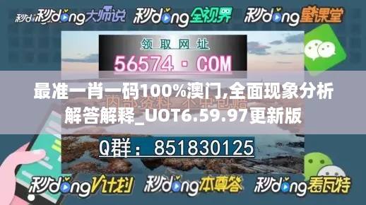 最准一肖一码100%澳门,全面现象分析解答解释_UOT6.59.97更新版