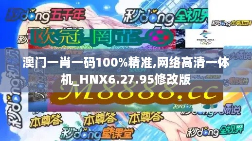 澳门一肖一码100%精准,网络高清一体机_HNX6.27.95修改版