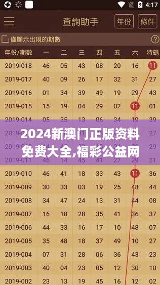 2024新澳门正版资料免费大全,福彩公益网,高效实施解答解释计划_GAA5.27.24钻石版