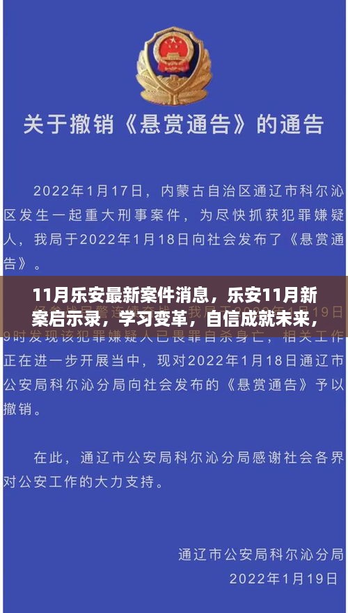 乐安11月最新案件启示录，学习变革，自信成就未来，拥抱无限可能