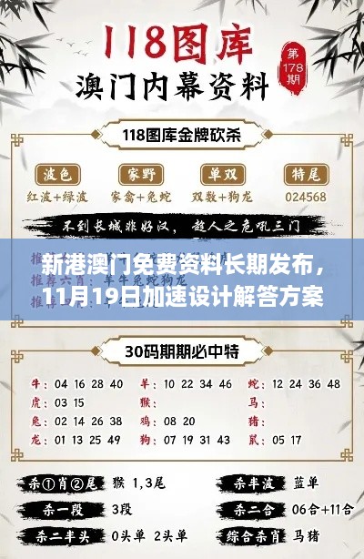 新港澳门免费资料长期发布，11月19日加速设计解答方案_WJG7.35.62梦幻版