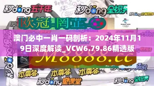 澳门必中一肖一码剖析：2024年11月19日深度解读_VCW6.79.86精选版