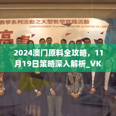 2024澳门原料全攻略，11月19日策略深入解析_VKS1.54.71解谜版