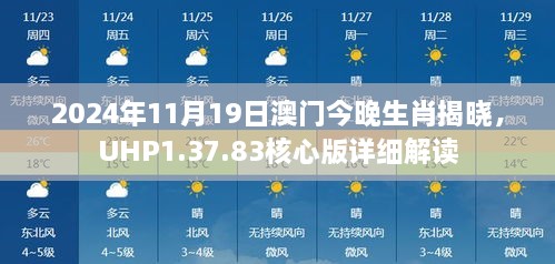 2024年11月19日澳门今晚生肖揭晓，UHP1.37.83核心版详细解读