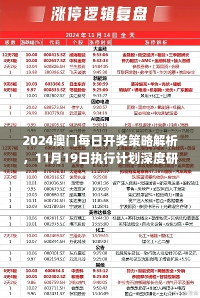 2024澳门每日开奖策略解析，11月19日执行计划深度研究_FPH2.76.86动画版