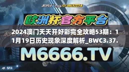 2024澳门天天开好彩完全攻略53期：11月19日历史现象深度解析_BWC3.37.46天然版