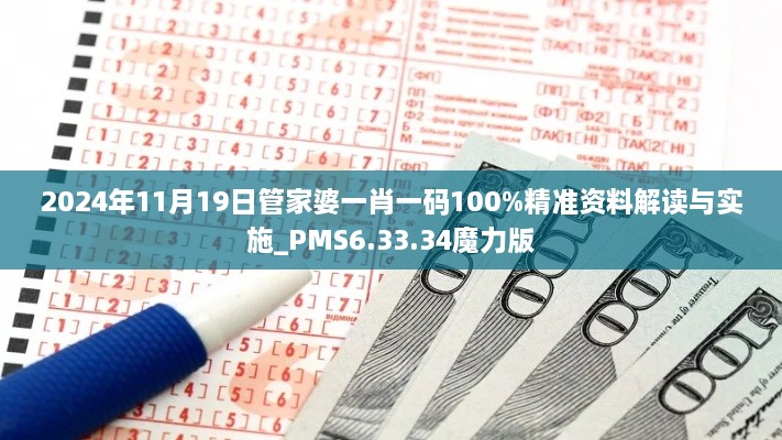 2024年11月19日管家婆一肖一码100%精准资料解读与实施_PMS6.33.34魔力版