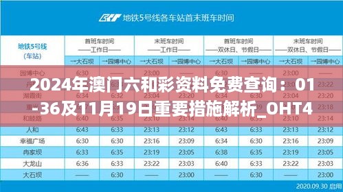 2024年澳门六和彩资料免费查询：01-36及11月19日重要措施解析_OHT4.16.85环保版