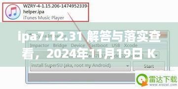 ipa7.12.31 解答与落实查看，2024年11月19日 KZZ5.70.98仿真版