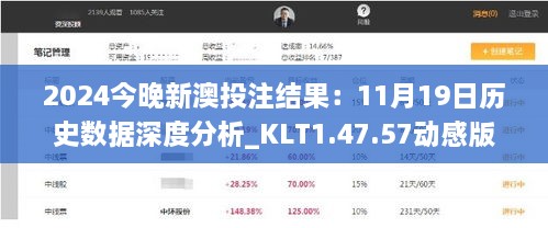 2024今晚新澳投注结果：11月19日历史数据深度分析_KLT1.47.57动感版