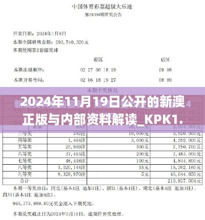 2024年11月19日公开的新澳正版与内部资料解读_KPK1.32.51电商版