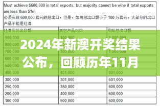 2024年新澳开奖结果公布，回顾历年11月19日的标准执行评估_IOQ8.67.38版本