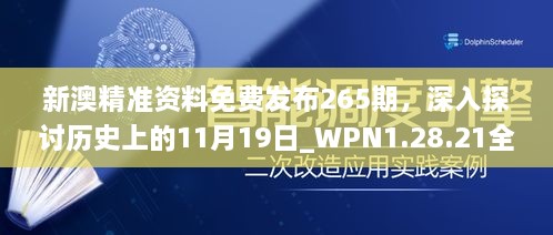 新澳精准资料免费发布265期，深入探讨历史上的11月19日_WPN1.28.21全球版